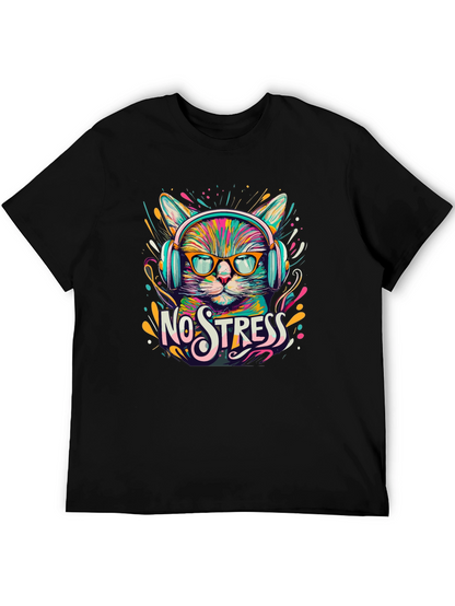 No Stress Cat T-Shirt