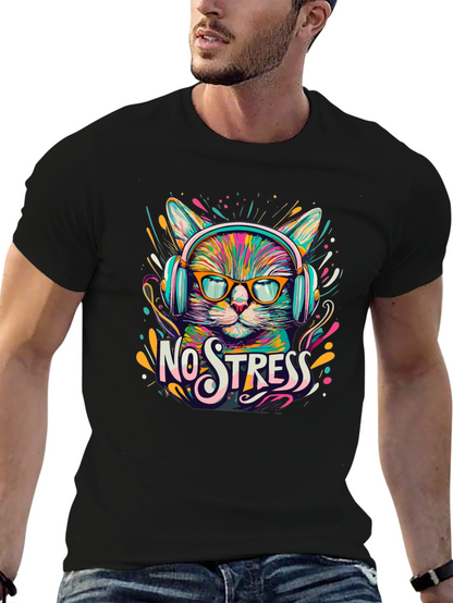 No Stress Cat T-Shirt