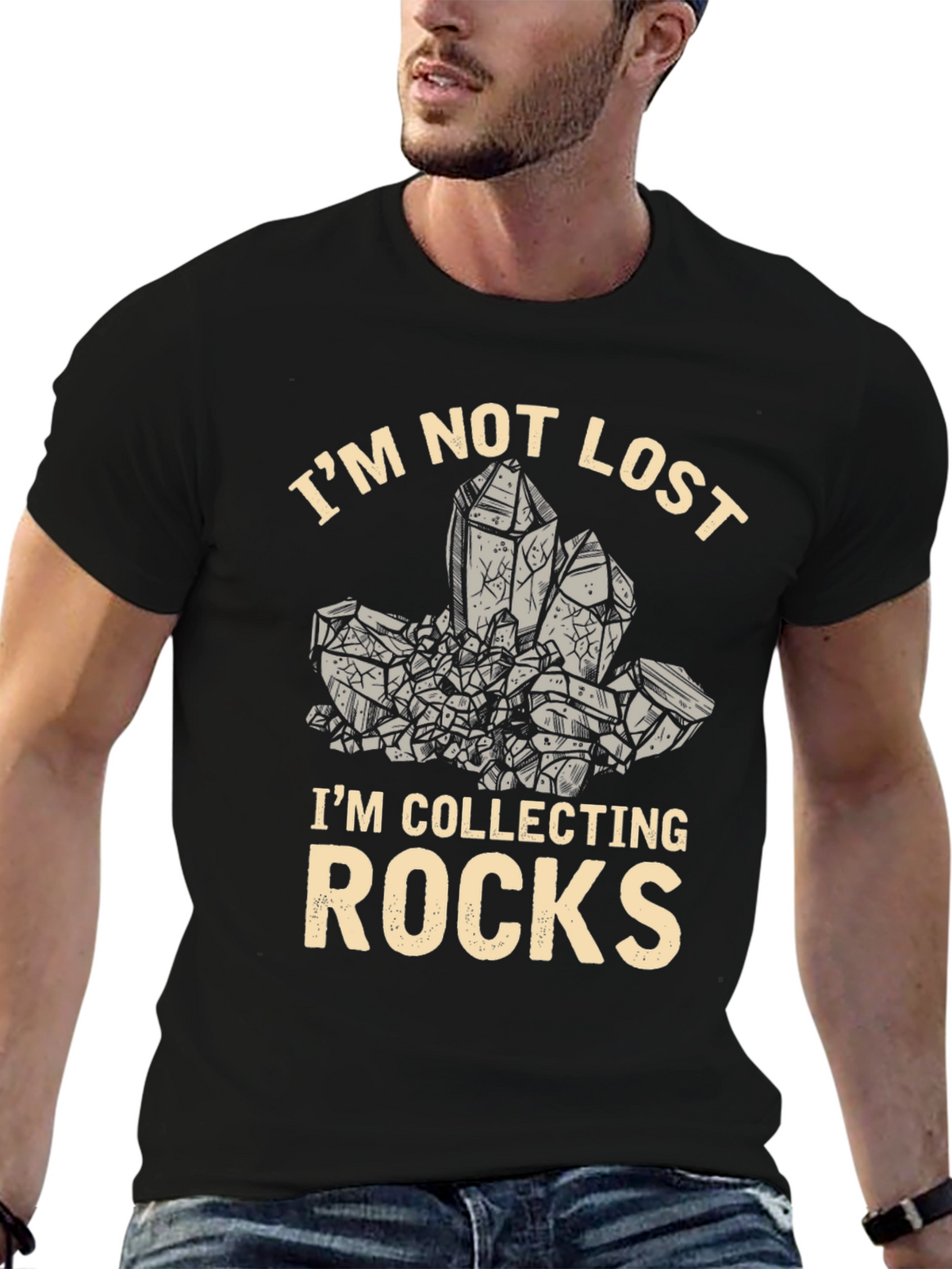 Im Not Lost Im Collecting Rocks T-Shirt