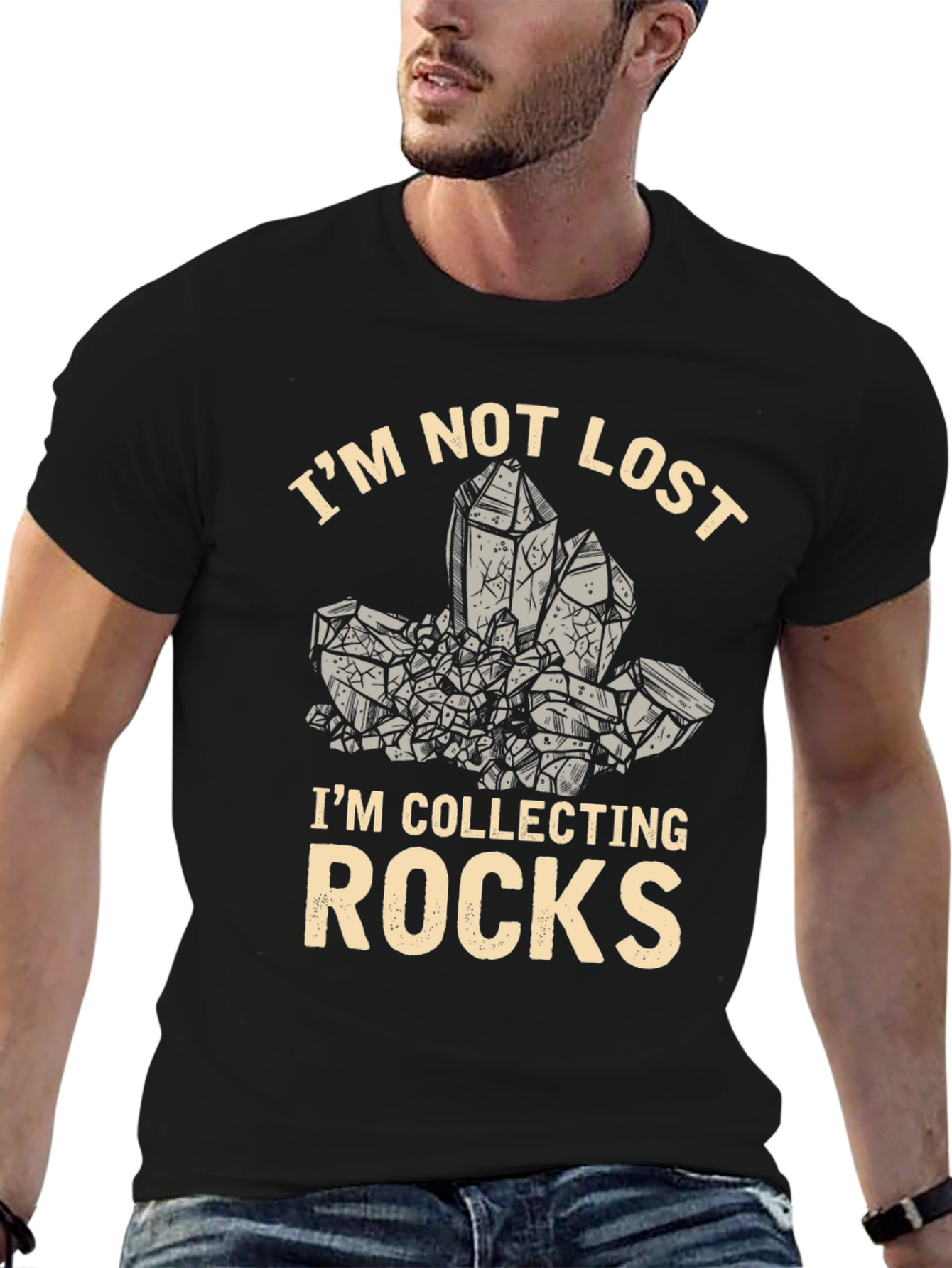 Im Not Lost Im Collecting Rocks T-Shirt