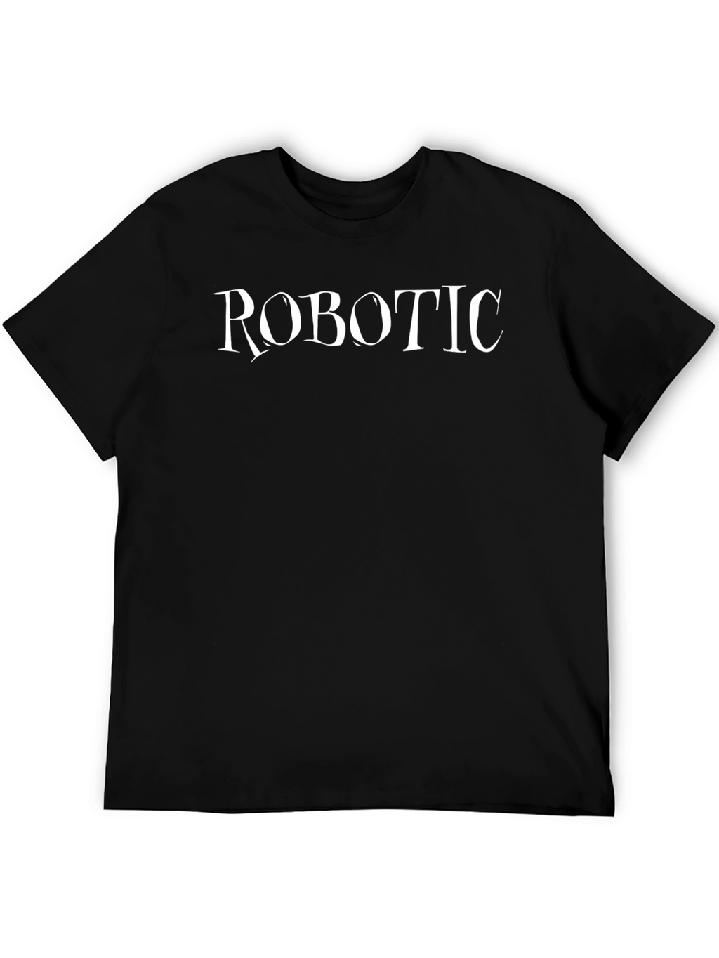 Robotic T-Shirt - Black - Stylish and Comfortable
