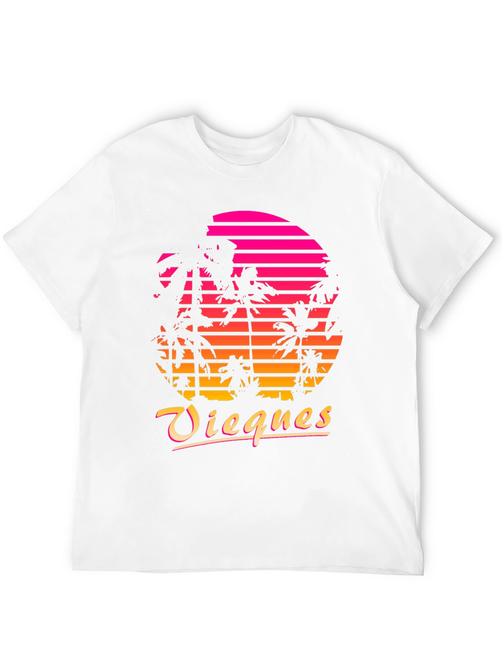 Vieques Retro Sunset T-Shirt