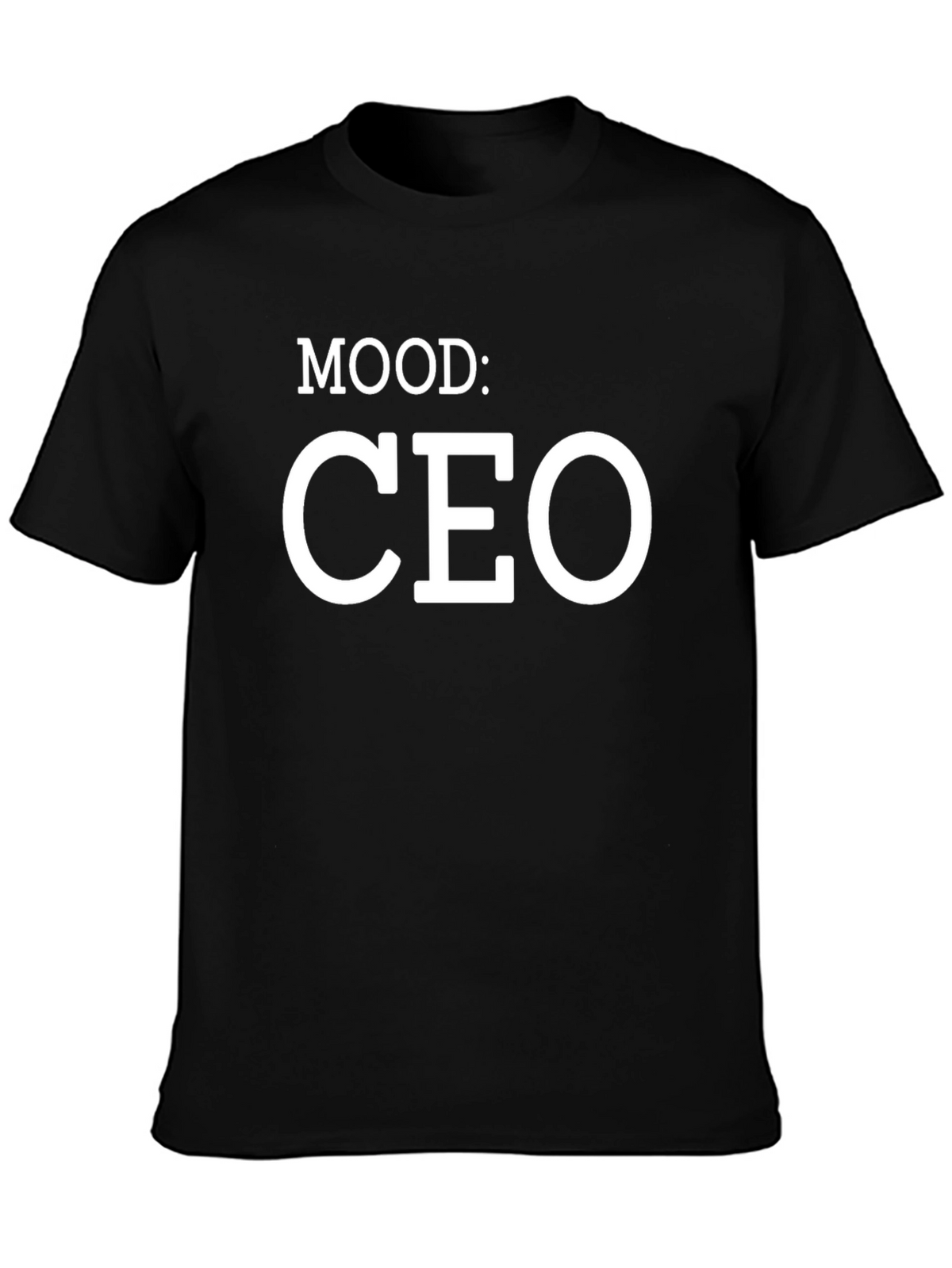 Mood: CEO Black Graphic T-Shirt