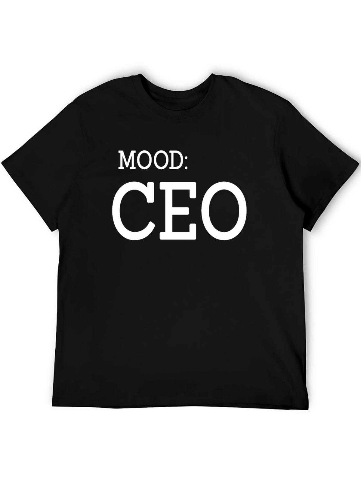 Mood: CEO Black Graphic T-Shirt