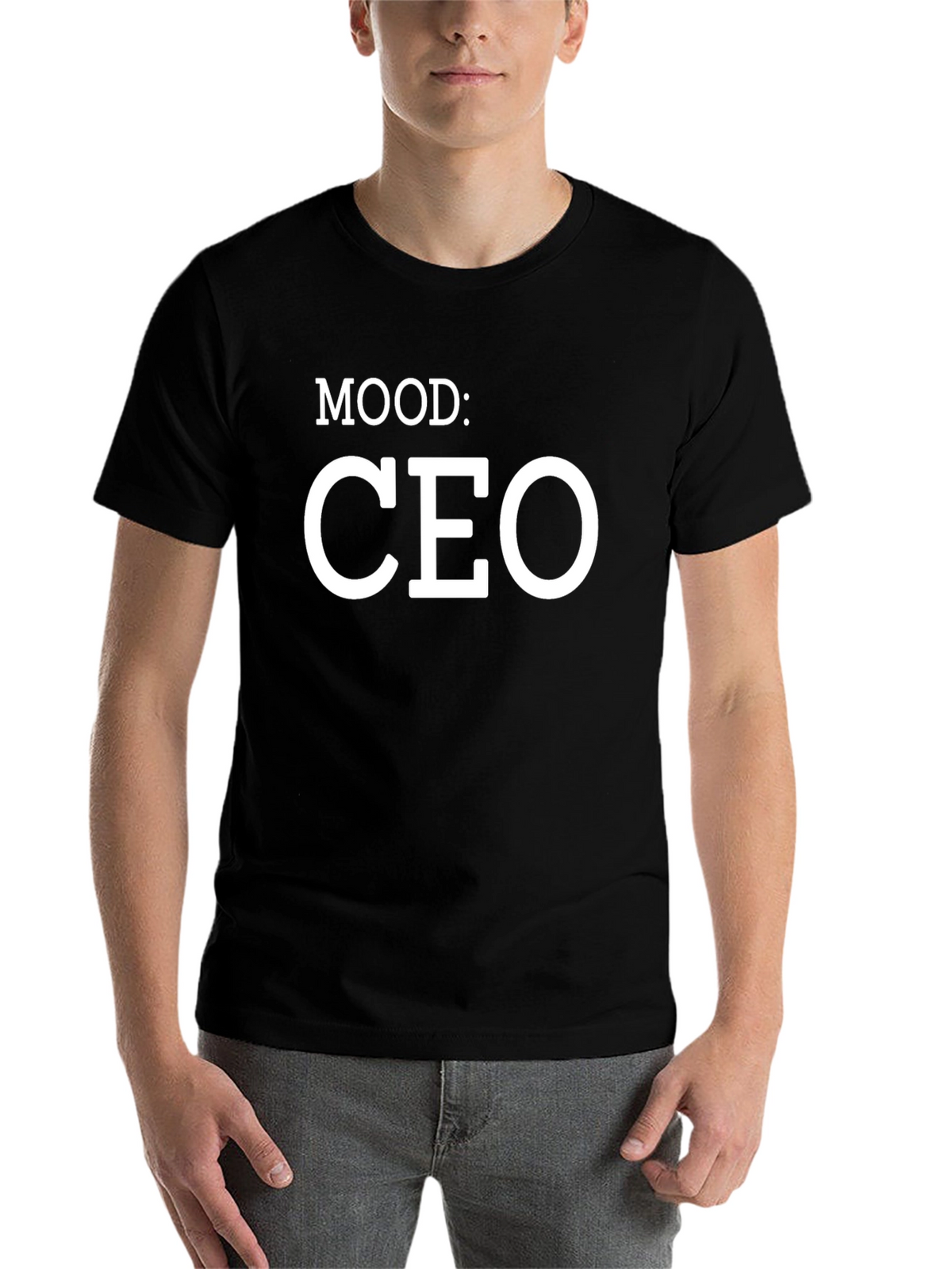 Mood: CEO Black Graphic T-Shirt