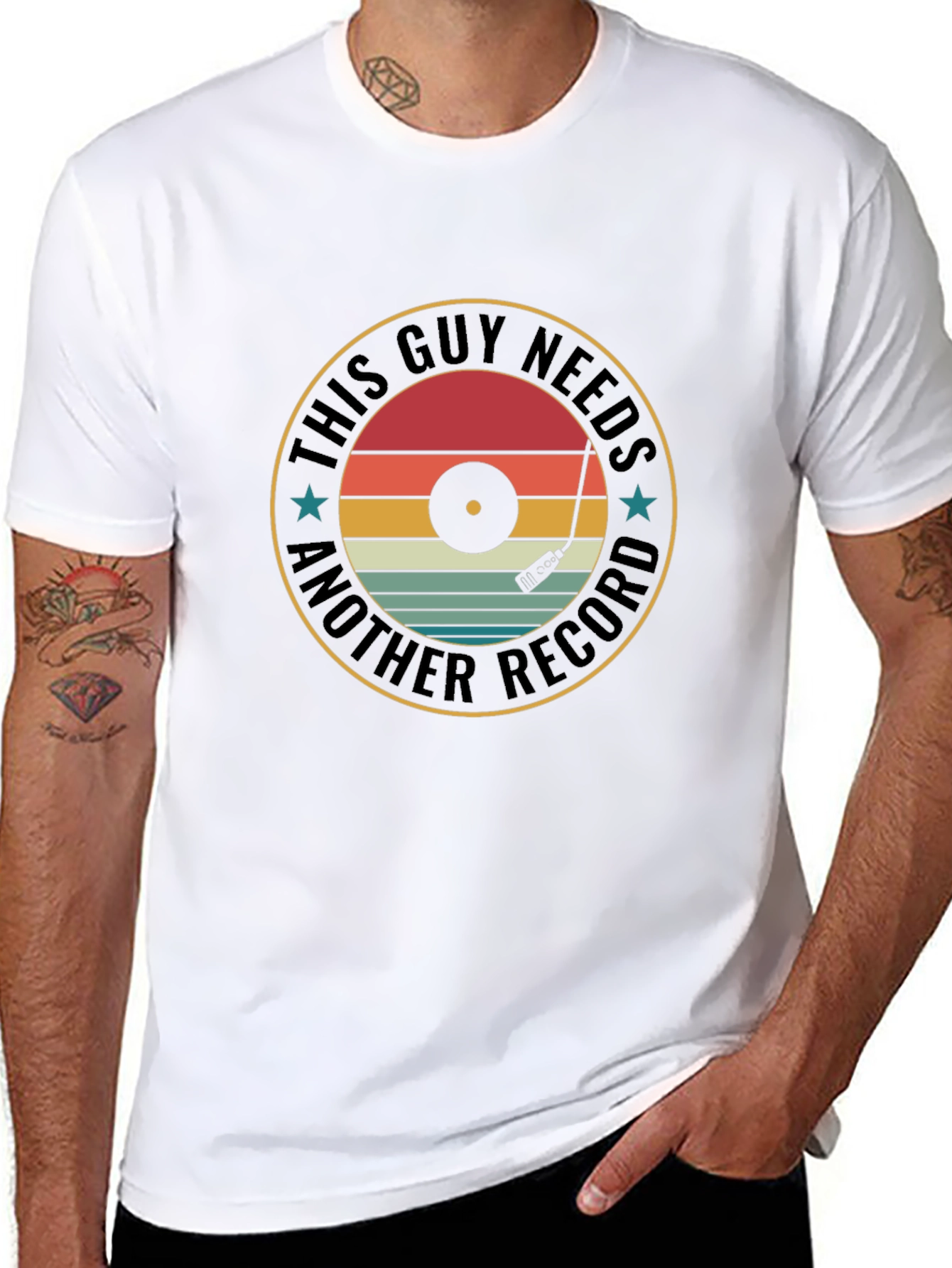This Guy Needs Another Record Graphic Tee