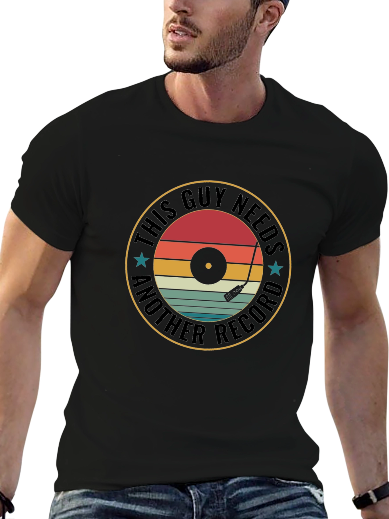 This Guy Needs Another Record Graphic Tee