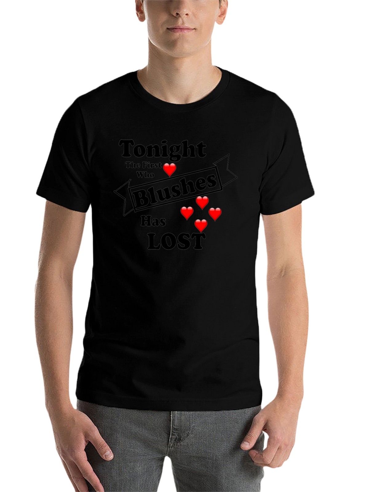 Tonight Who Blushes First Loses T-Shirt
