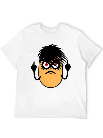Emo Potato Funny Graphic T-Shirt