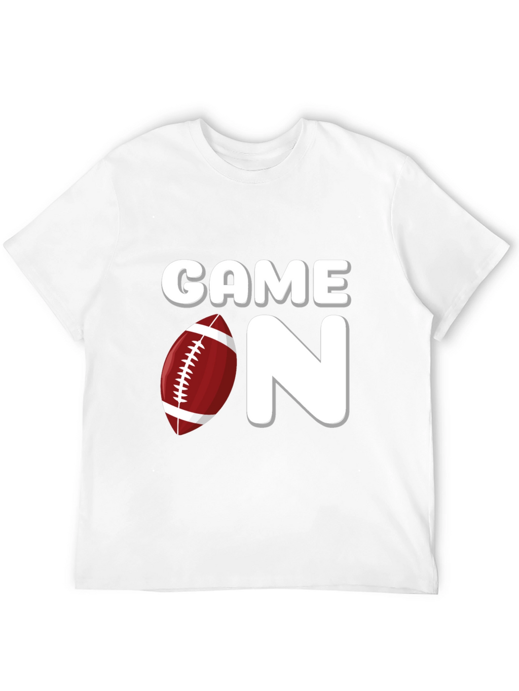 Game On Football Graphic T-Shirt