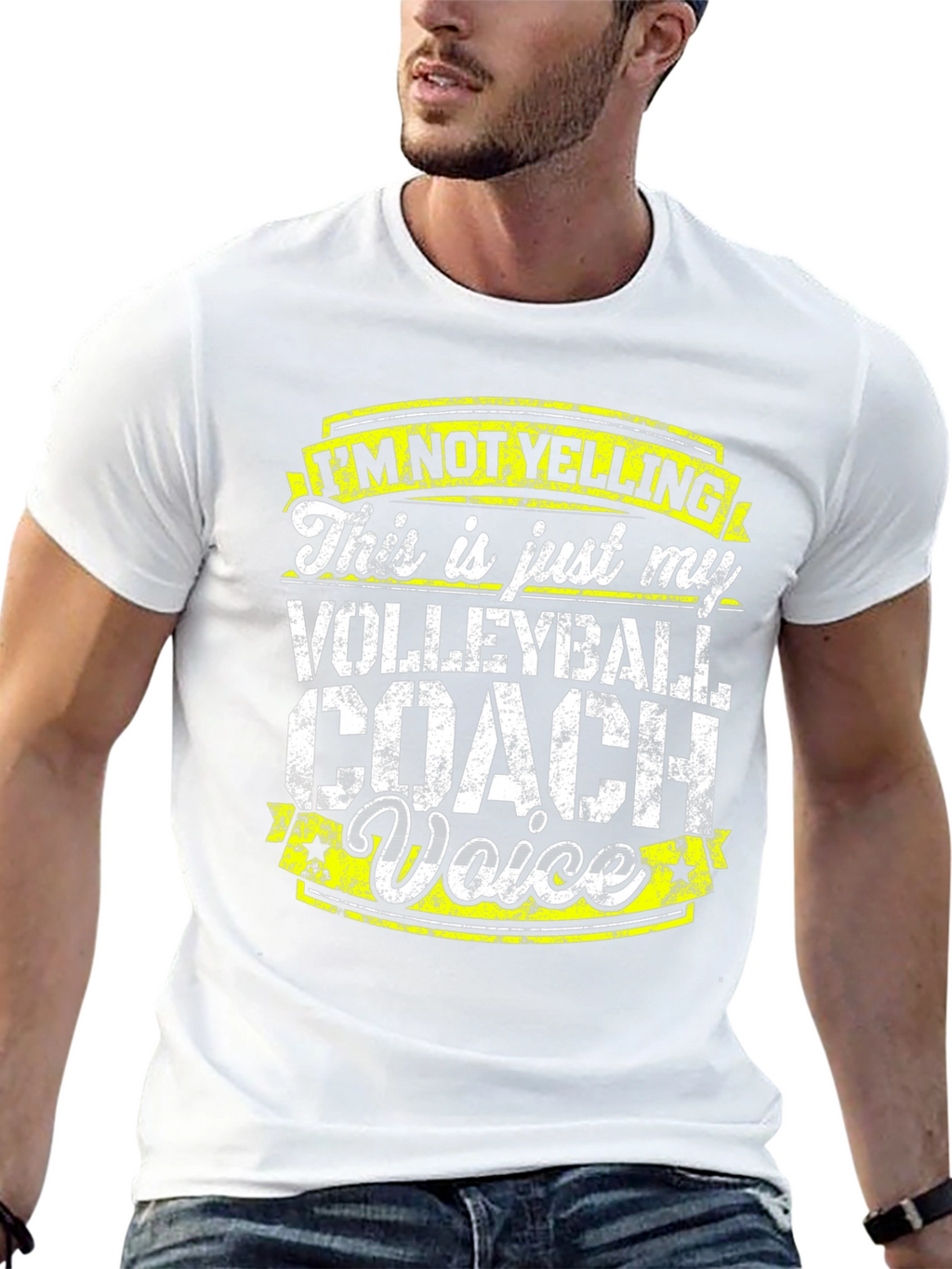 Volleyball Coach Voice T-Shirt - Funny Gift