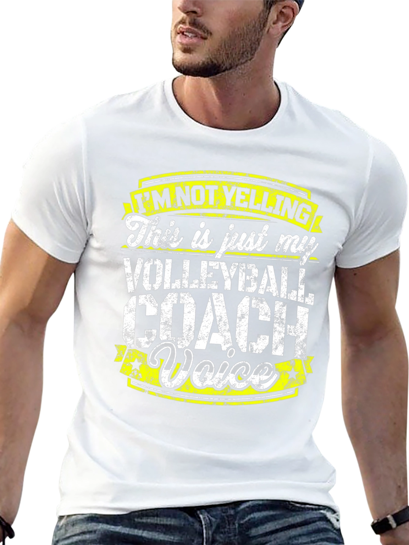 Volleyball Coach Voice T-Shirt - Funny Gift