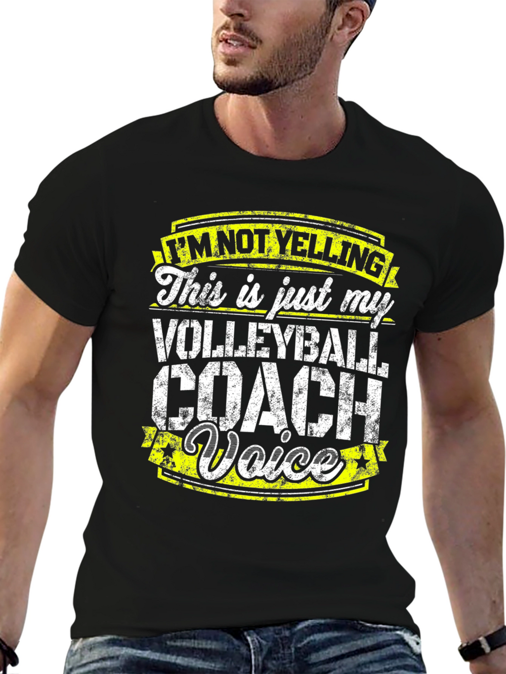 Volleyball Coach Voice T-Shirt - Funny Gift