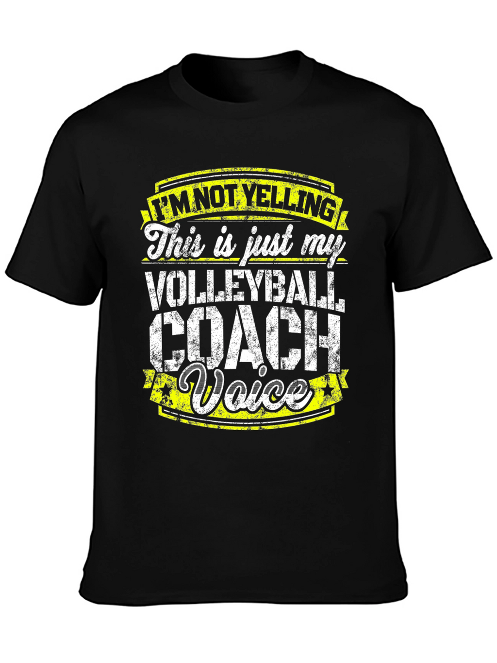 Volleyball Coach Voice T-Shirt - Funny Gift