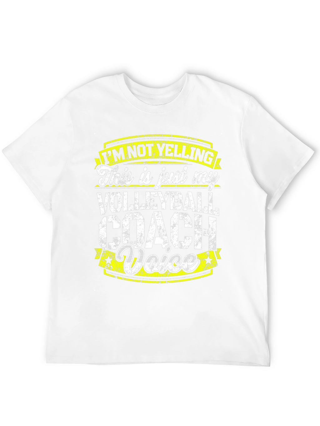Volleyball Coach Voice T-Shirt - Funny Gift