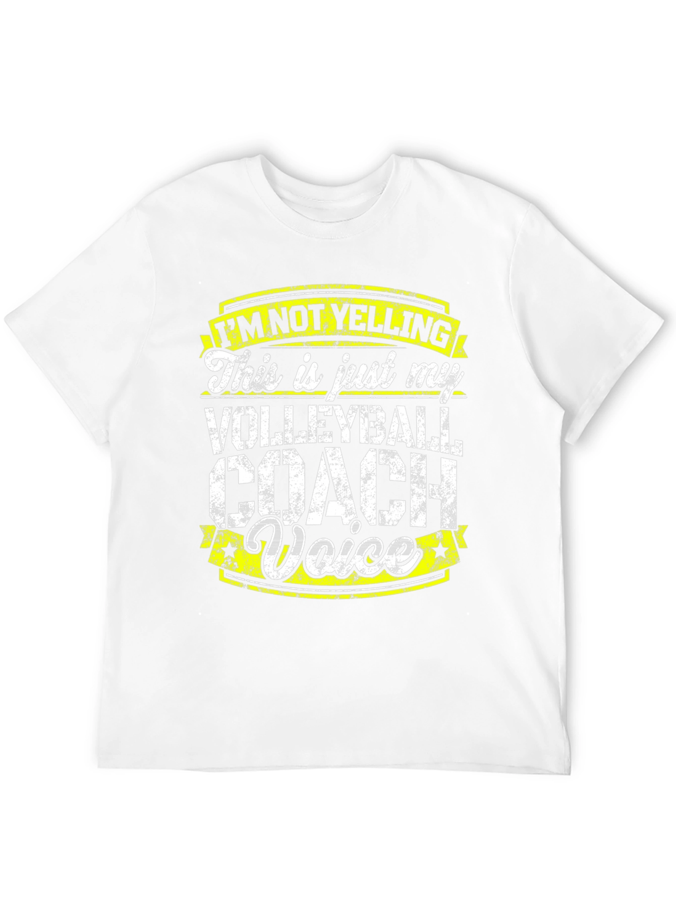 Volleyball Coach Voice T-Shirt - Funny Gift