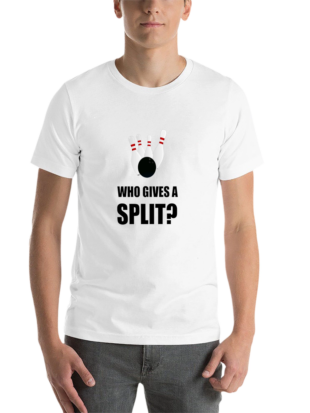 Bowling Split Graphic Tee - Who Gives a Split?