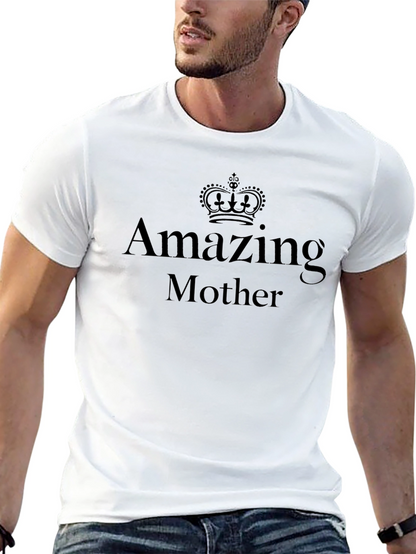 Amazing Mother T-Shirt - Black