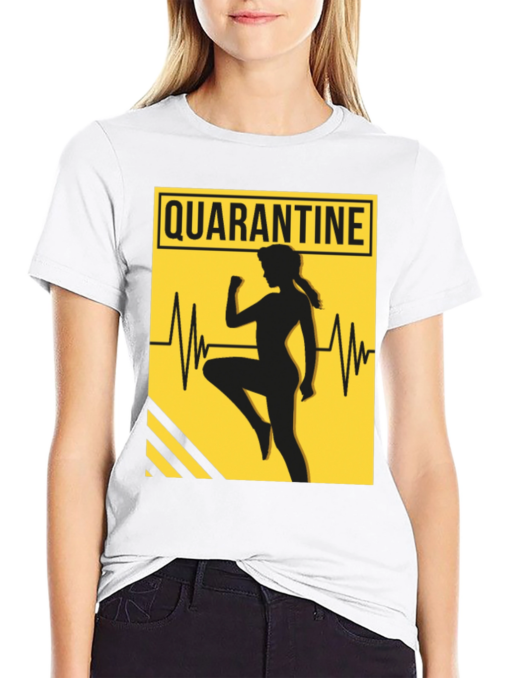 Quarantine Workout T-Shirt - Stay Active in Style