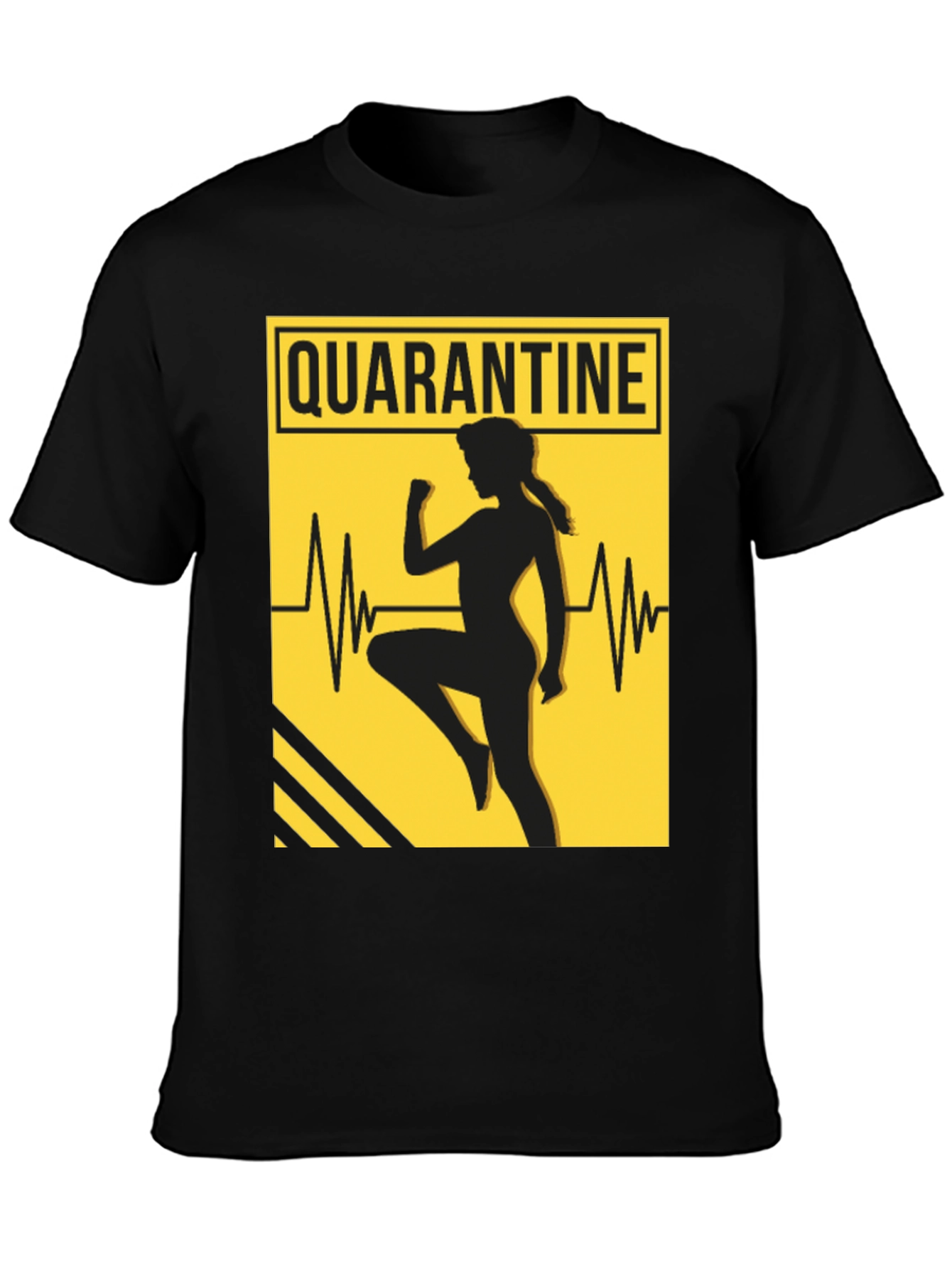 Quarantine Workout T-Shirt - Stay Active in Style