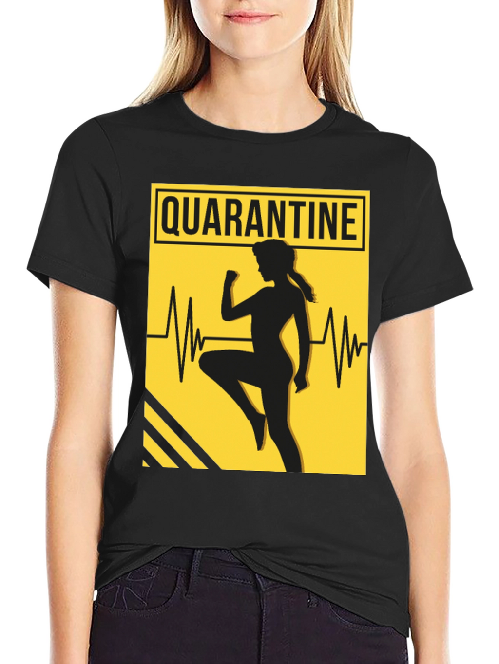 Quarantine Workout T-Shirt - Stay Active in Style