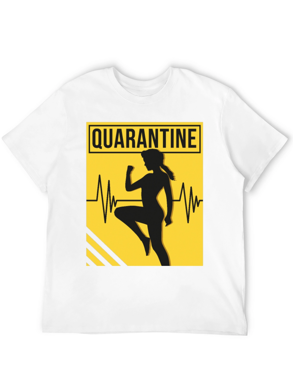 Quarantine Workout T-Shirt - Stay Active in Style