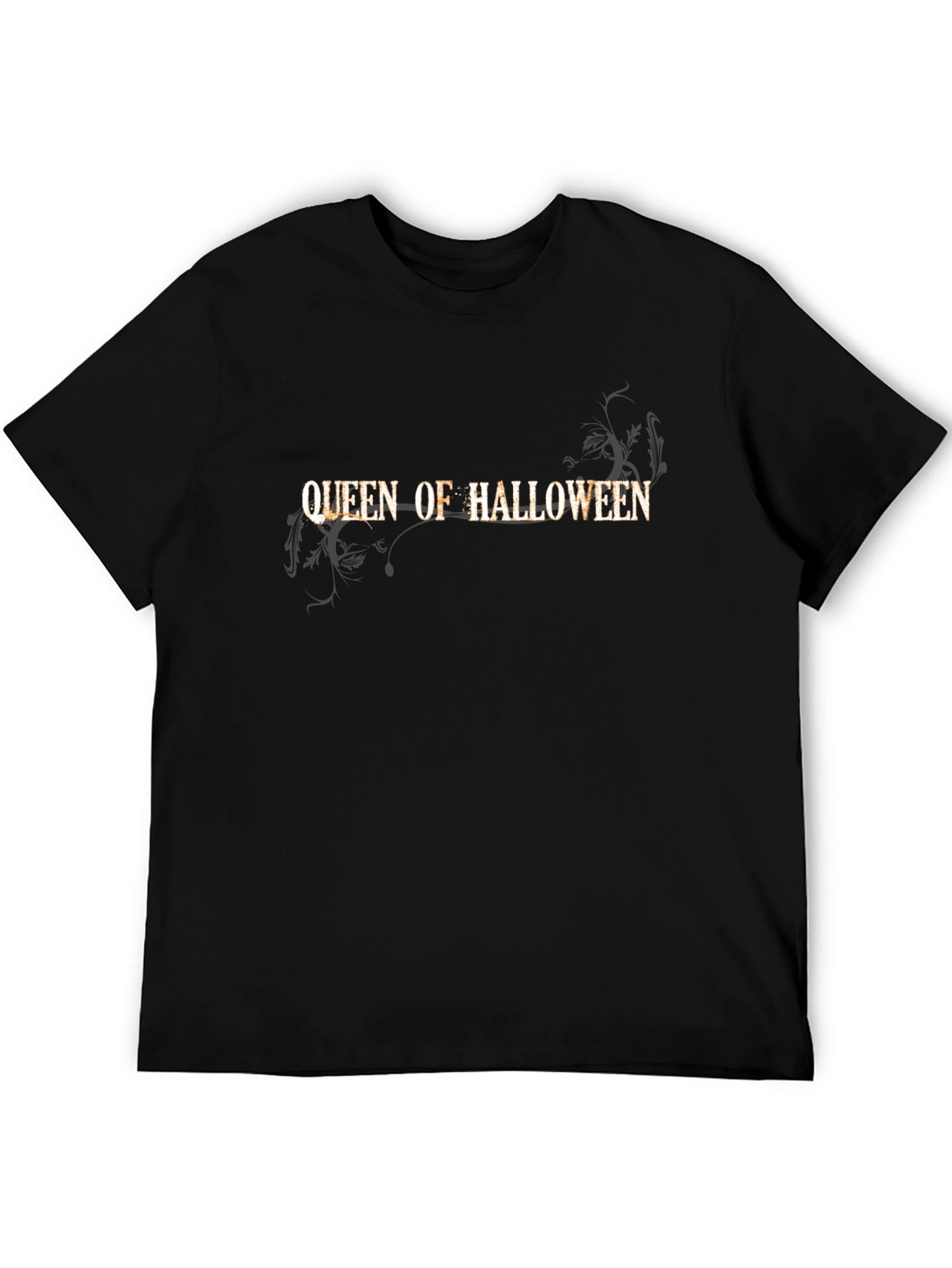 Queen of Halloween Black T-Shirt