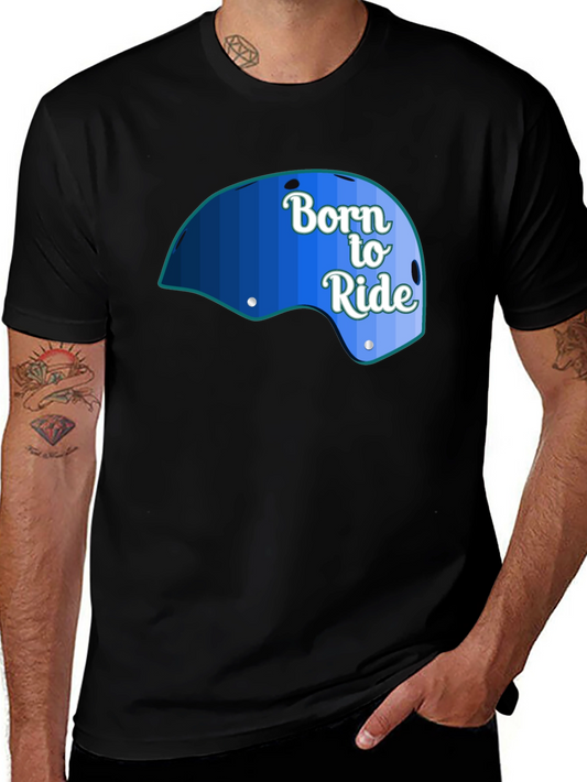 Born to Ride Graphic Tee - Black