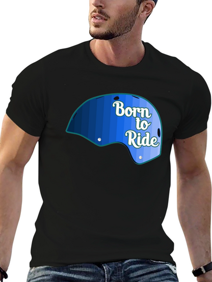 Born to Ride Graphic Tee - Black