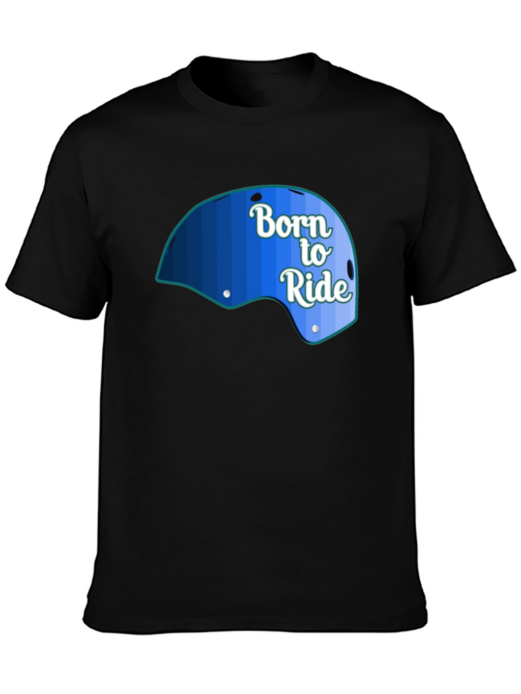 Born to Ride Graphic Tee - Black
