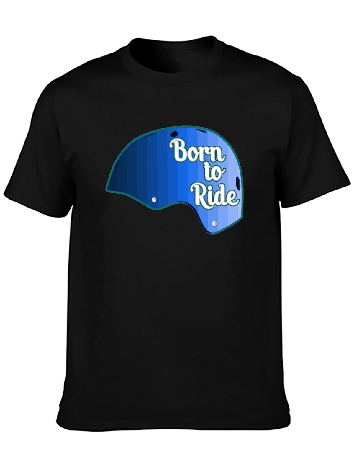 Born to Ride Graphic Tee - Black