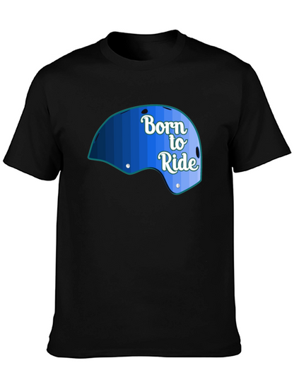 Born to Ride Graphic Tee - Black