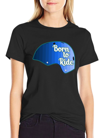 Born to Ride Graphic Tee - Black