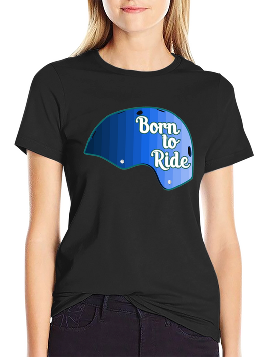 Born to Ride Graphic Tee - Black