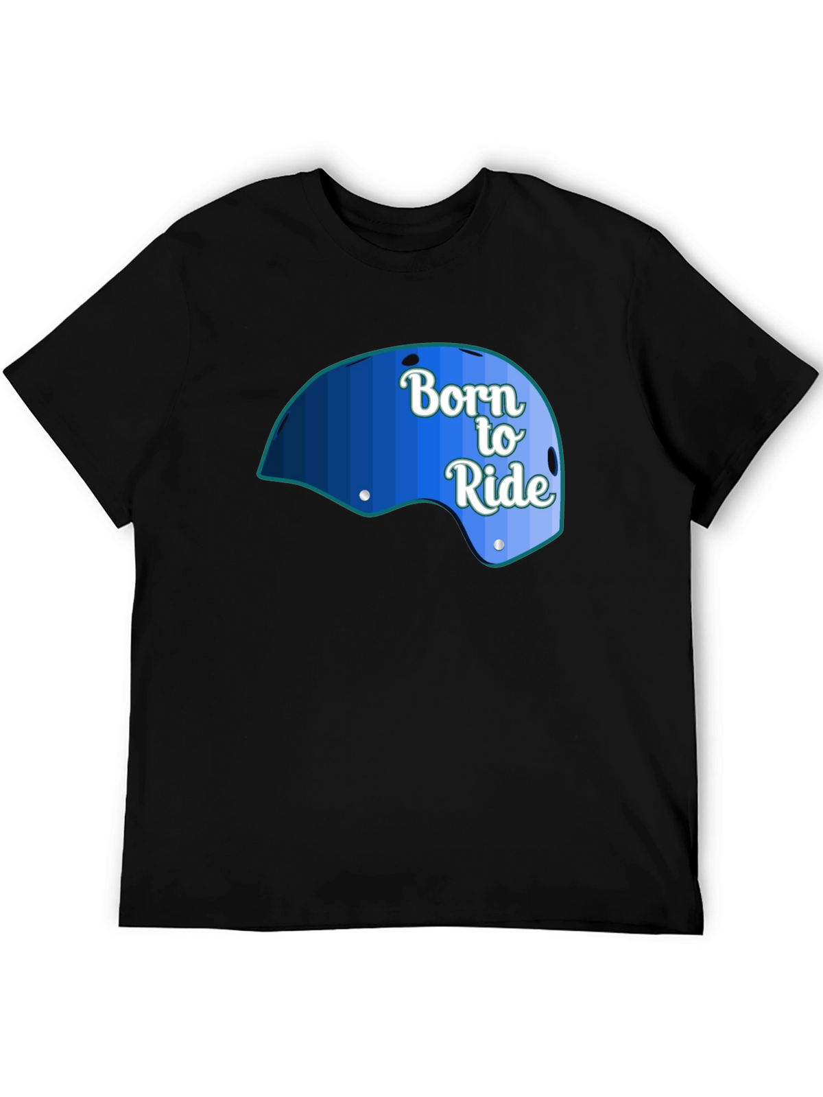 Born to Ride Graphic Tee - Black