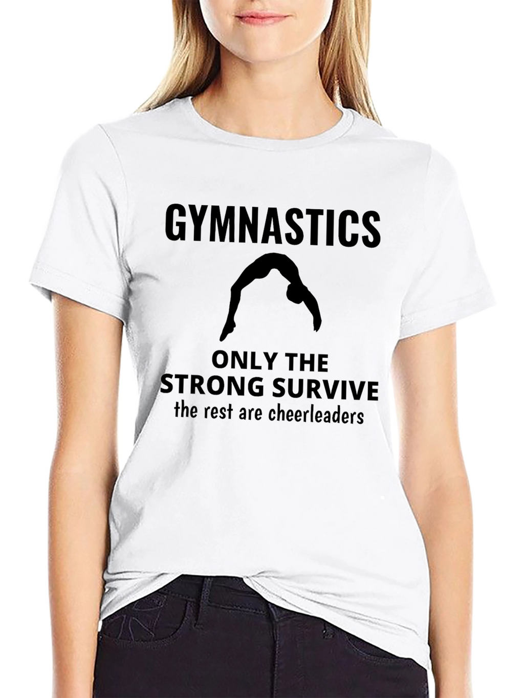 Gymnastics Only The Strong Survive T-Shirt