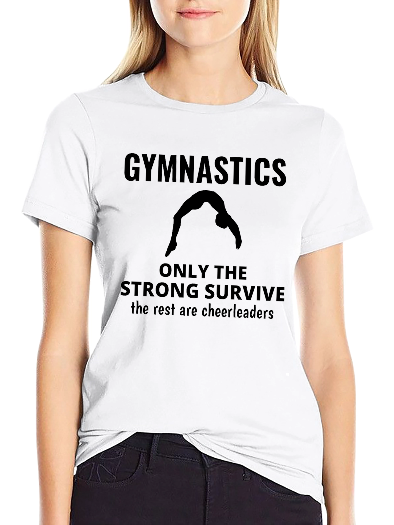 Gymnastics Only The Strong Survive T-Shirt