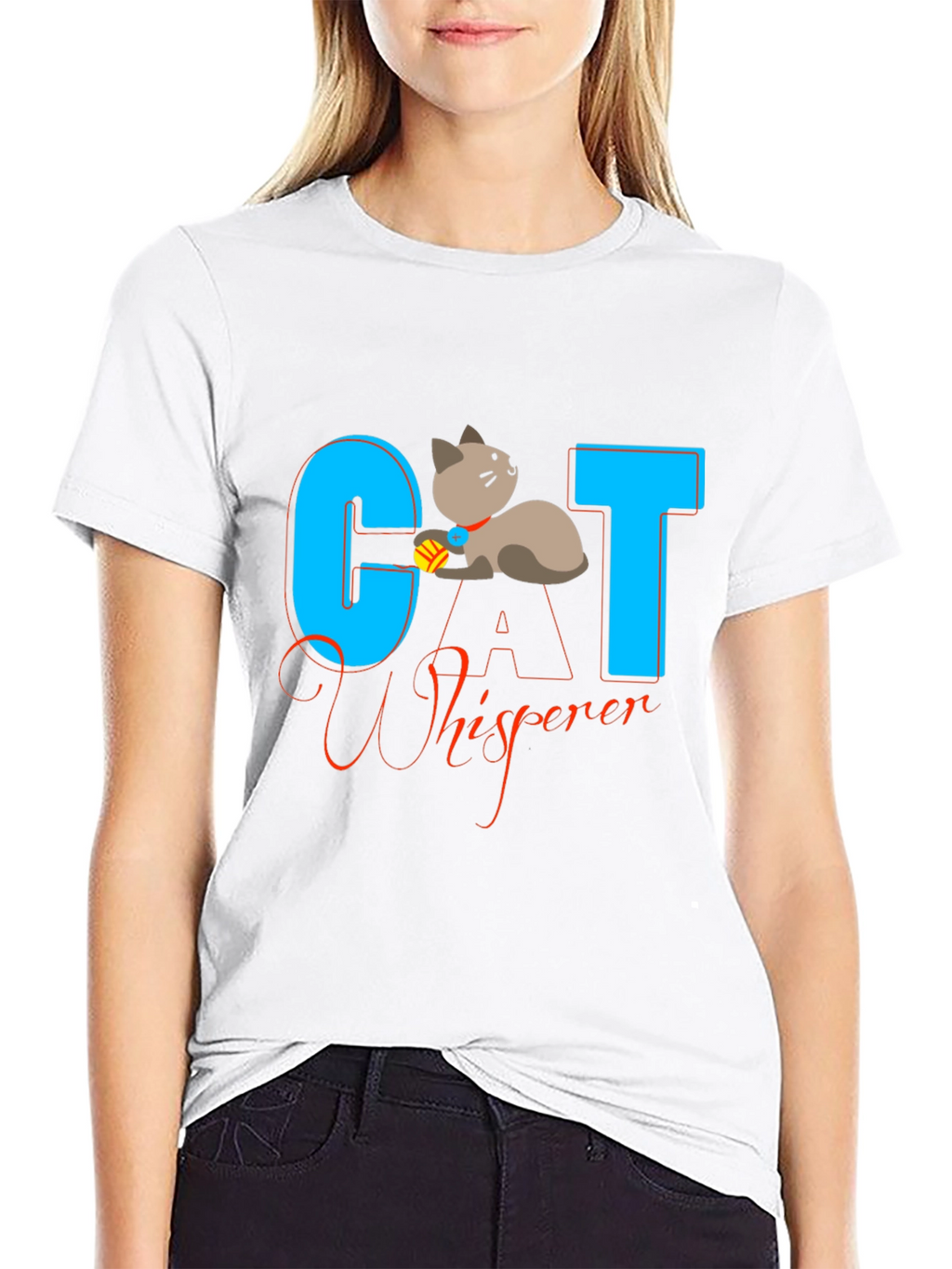 Cat Whisperer Graphic T-Shirt