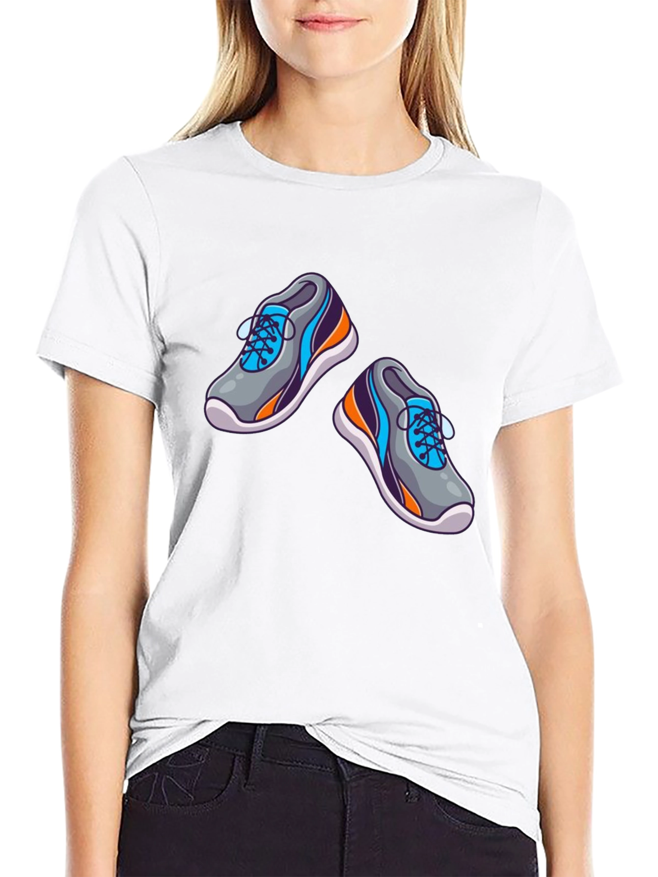 Sneakers Graphic Tee - Cool Casual Design