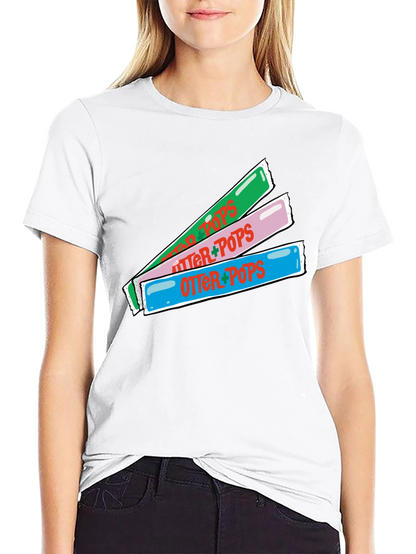 Otter Pops T-Shirt - Nostalgic Summer Fun