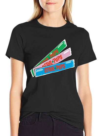 Otter Pops T-Shirt - Nostalgic Summer Fun