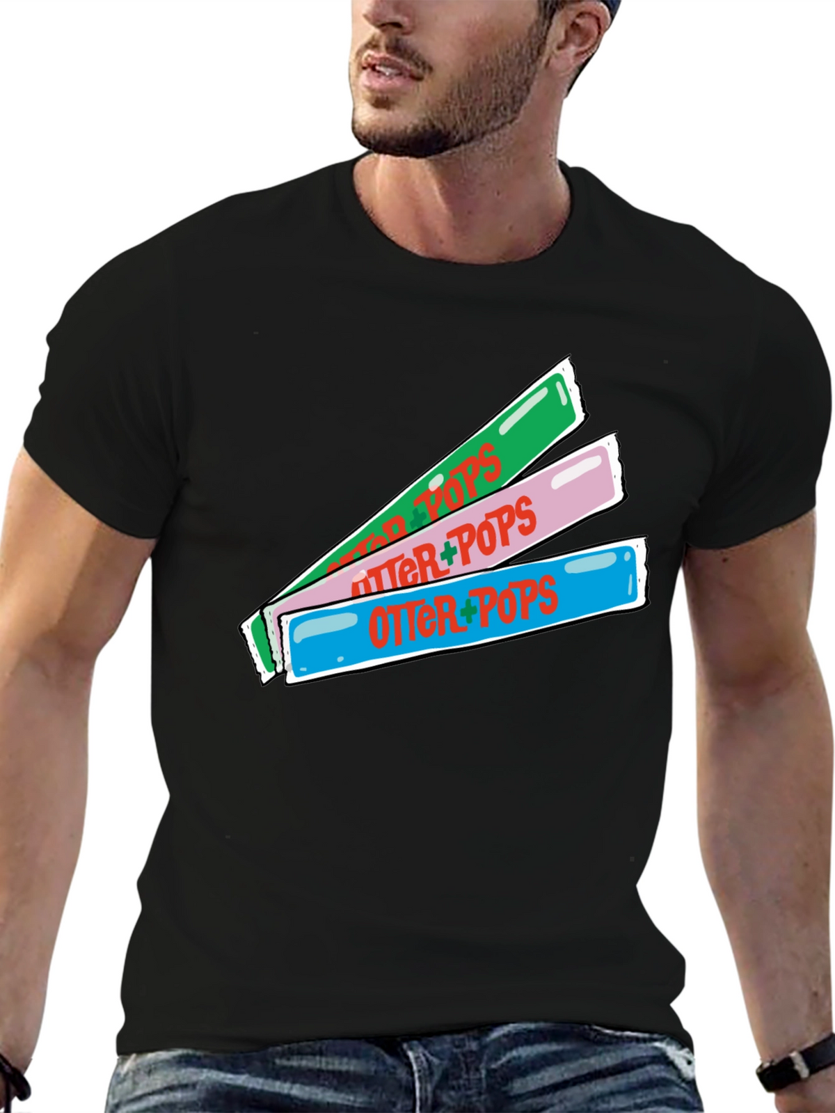 Otter Pops T-Shirt - Nostalgic Summer Fun