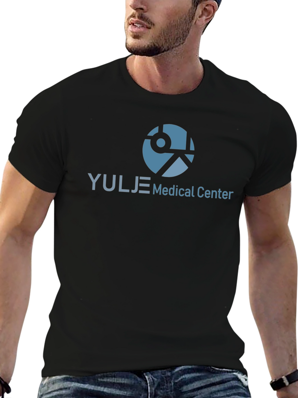 Yulje Medical Center Black T-Shirt