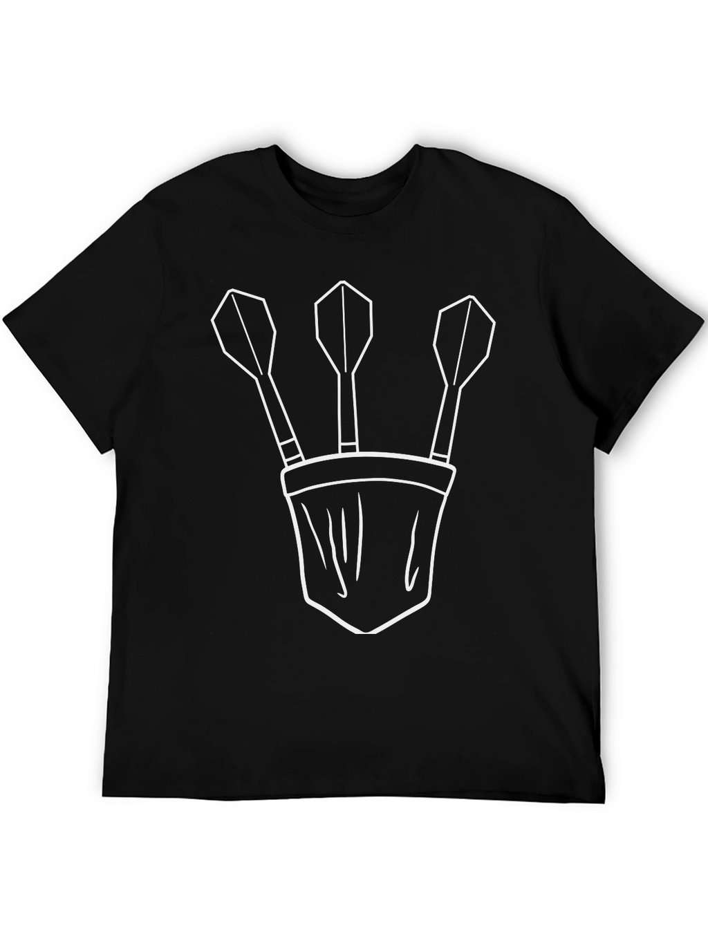 Darts T-Shirt - Dartboard Design Tee