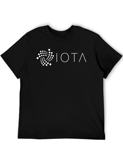 IOTA Crypto T-Shirt - Black Cotton Blend