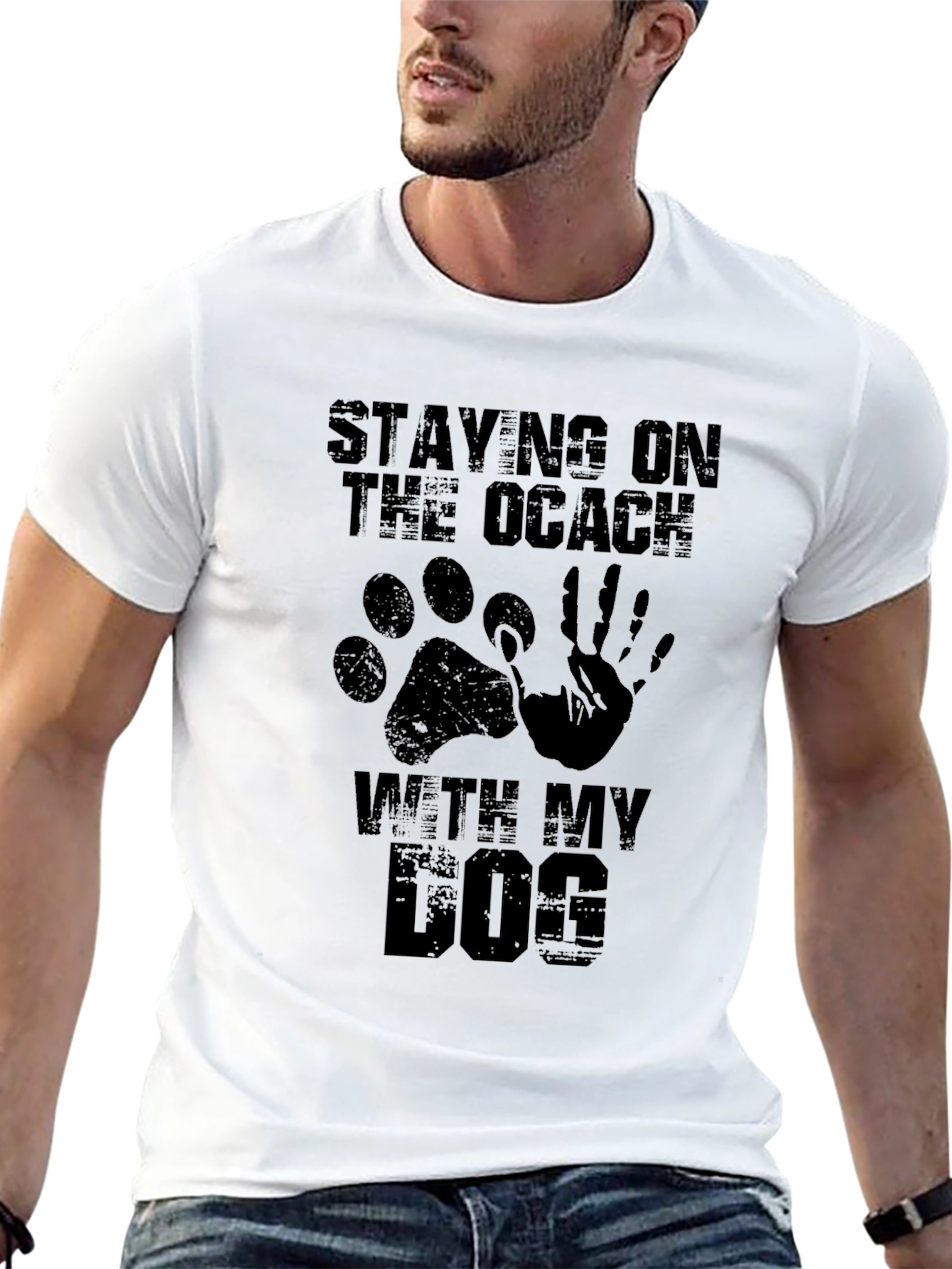 Stay On The Couch Dog T-Shirt