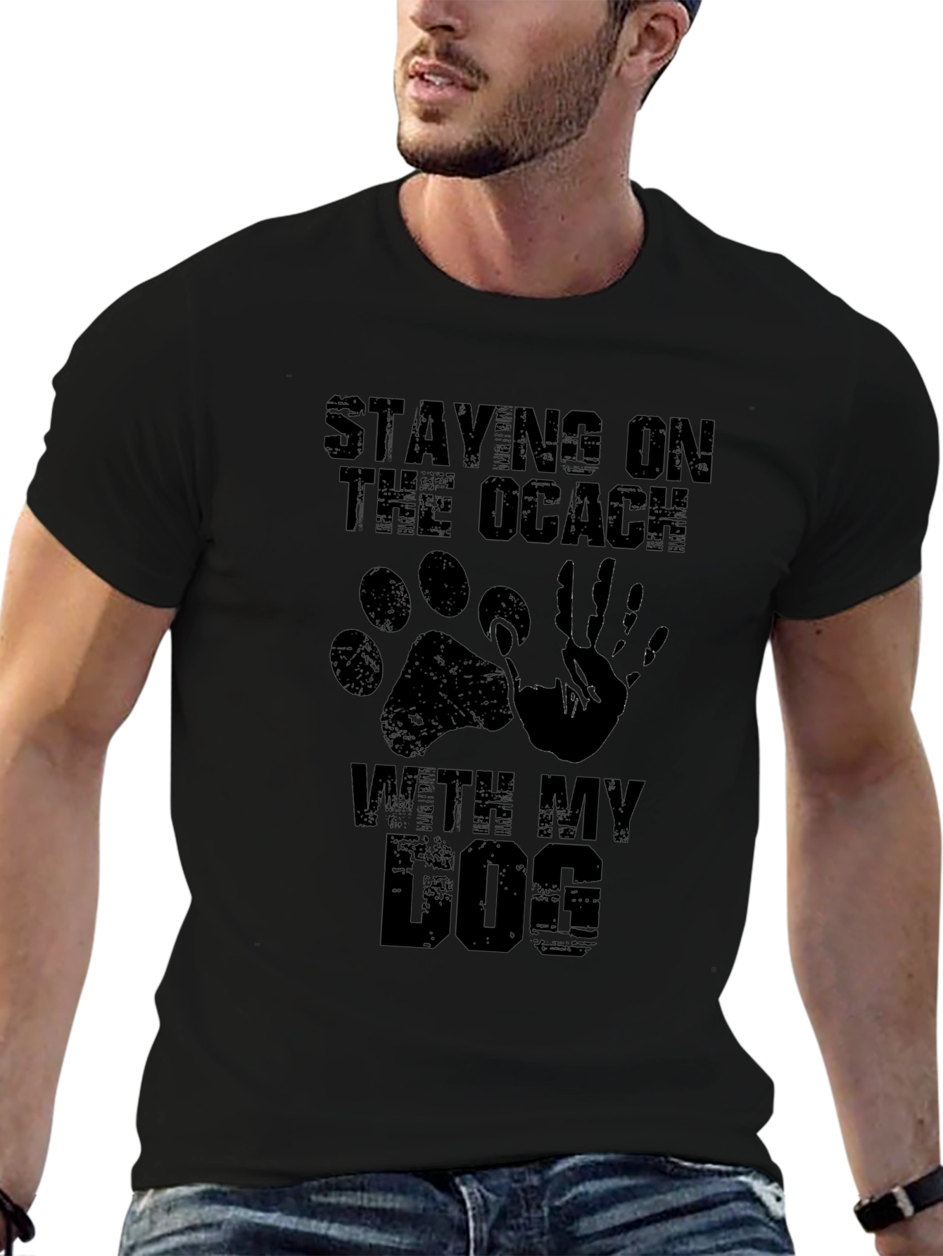 Stay On The Couch Dog T-Shirt