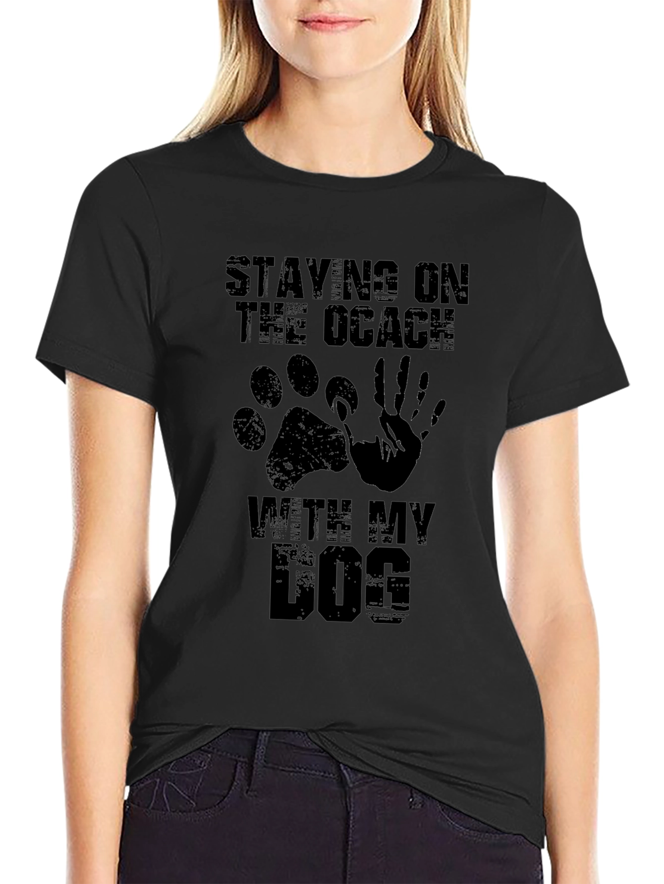 Stay On The Couch Dog T-Shirt