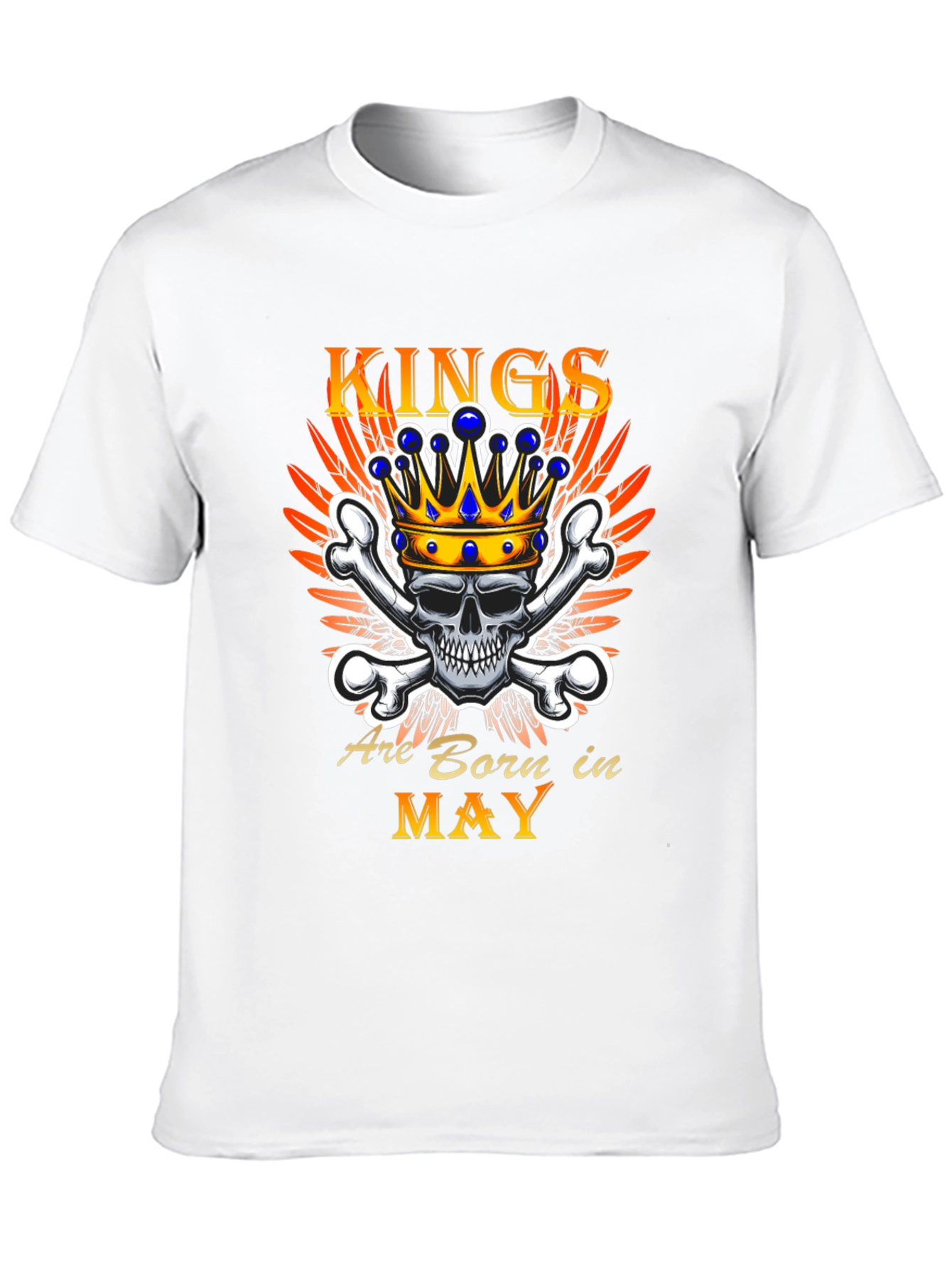 Kings Born in May Graphic T-Shirt