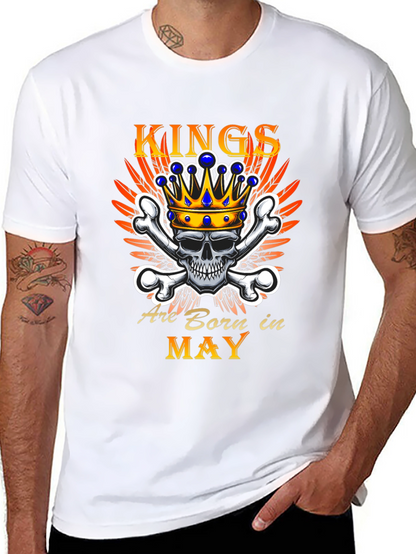 Kings Born in May Graphic T-Shirt